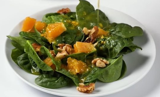 SALADE D’EPINARDS ET D’ORANGES