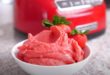 FAIRE YOGOURT GLACÉ AUX FRAISES