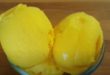 PRÉPARER SORBET AUX MANGUES