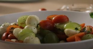 Salade de tomates au bocconcini