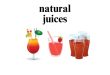 Importance des jus naturels pour la santé