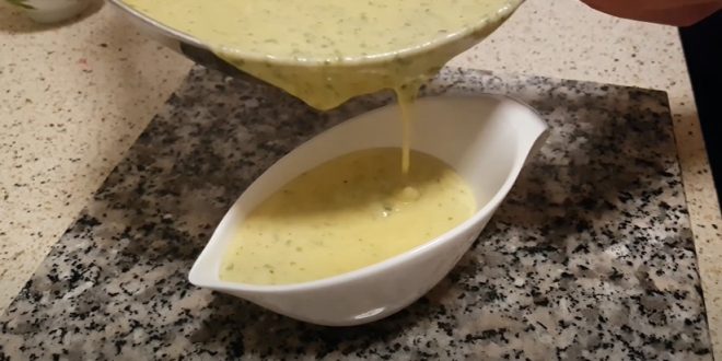 Méthode de préparation de sauce béarnaise