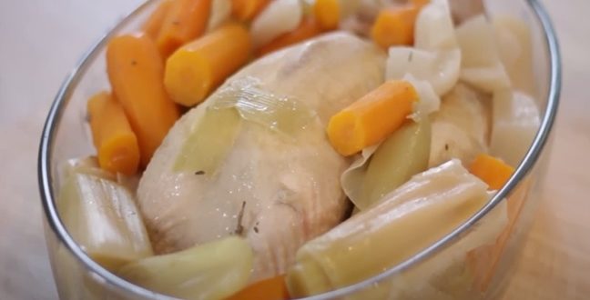 Recette de poule au pot façon grand-mère