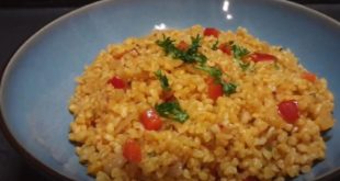 Riz sauvage et boulghour citronnés