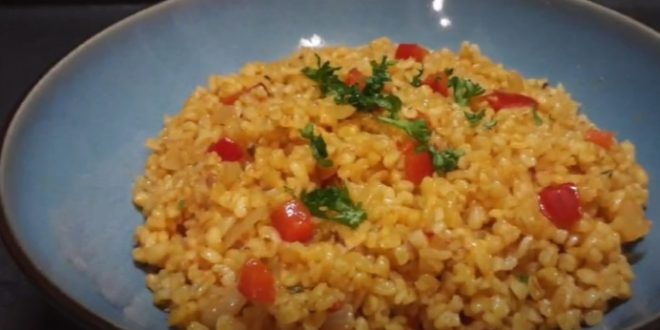 Riz sauvage et boulghour citronnés