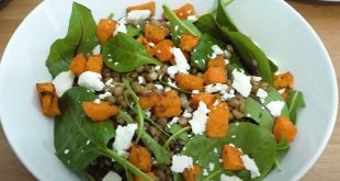 Salade de lentilles aux petits légumes