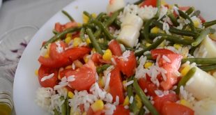 Salade de riz et Haricots du Sud-Ouest