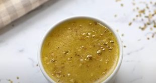 Vinaigrette salade verte Trois fois par jour