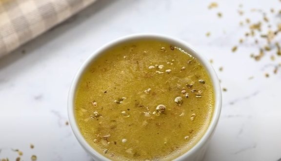 Vinaigrette salade verte Trois fois par jour