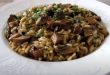 Risotto aux champignons d’Elizabeth baird ingrédients