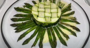 Comment faire la préparation couronne d'asperges