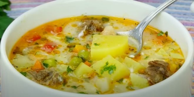 Faire soupe au bœuf rapide ingrédients
