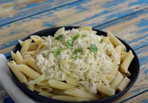 Pates au crabe et aux fines herbes ingredients