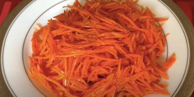 Préparation allumettes de carottes savoureuses