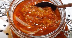 Préparer la sauce aux piments rouges