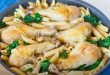 Préparer pâtes au poulet à l’ail doux