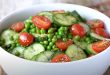 Préparer petits pois au concombre et à l’aneth