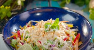Salade thaïlandaise de nouilles au poulet