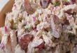 Préparation salade de poulet du lagon