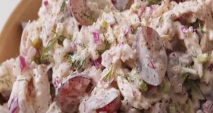 Préparation salade de poulet du lagon