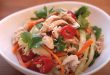 Préparer Salade Chinoise chaude au poulet