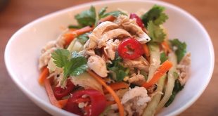 Préparer Salade Chinoise chaude au poulet