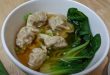 Faire bouillon soupe wonton traditionnel