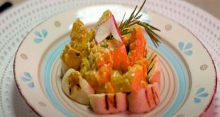 Faire du poulet au cari et à la pomme