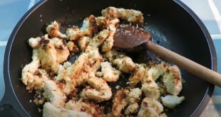 Poulet à la noix de coco et au chutney de fruits frais