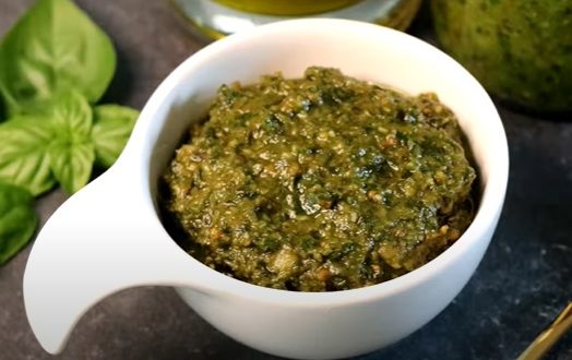 Faire recette pesto traditionnel italien