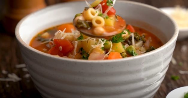 Préparer véritable recette de la minestrone