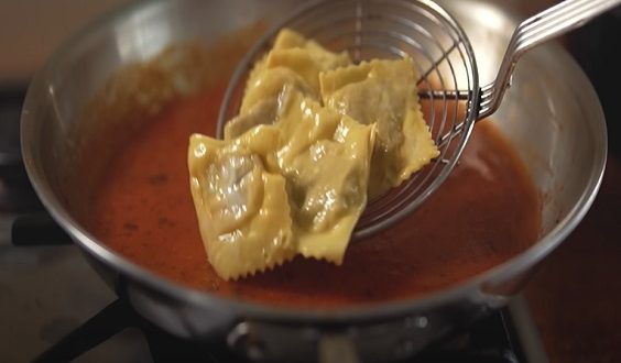 Temps de cuisson raviolis frais à la viande