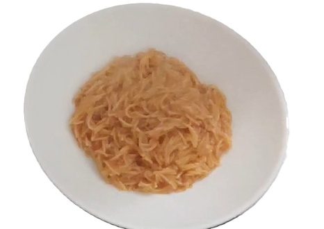 Cheveux d’ange maison avec sauces tomates classiques