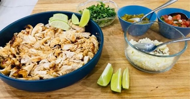 Préparer recette tostadas trois fois par jour